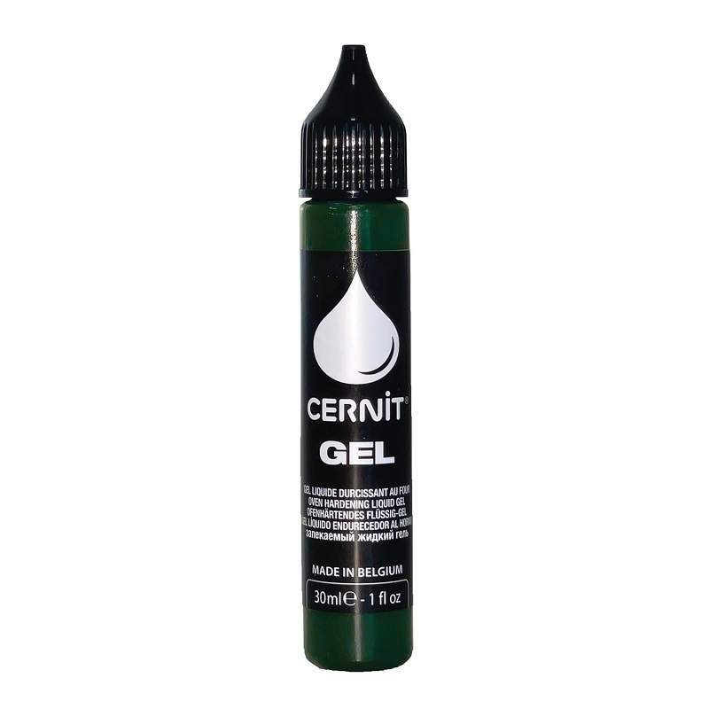 CPCE1500030600C.jpg CERNIT LIQUID POLYMER GEL 30ML GREEN - Image 1