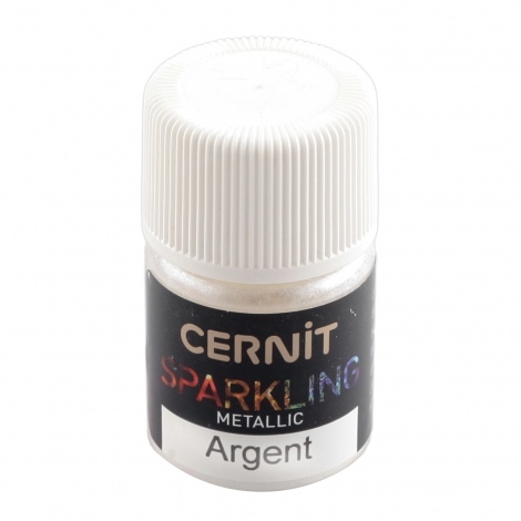 CPCE9100005080.jpg CERNIT SPARKLING METALLIC POWDER 5G SILVER - Image 1
