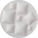 CERNIT SILICONE MOULD D.7CM SQUARE CABOCHONS