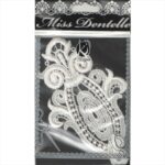 KI-SIGN MOTIF DENTELLE THERMO MEDAILLON 10X7CM
