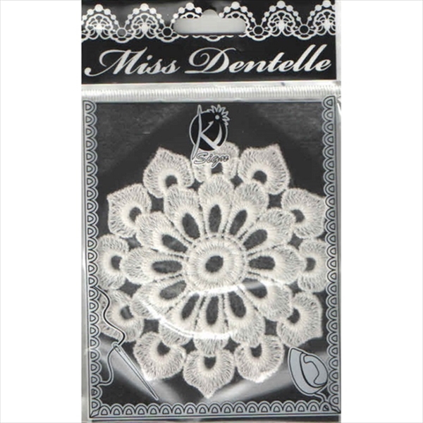 CPKS-MD23.jpg KI-SIGN MOTIF DENTELLE THERMO ROSAGE 8.5CM - Image 1