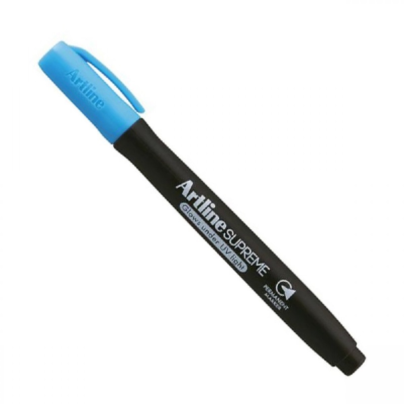 EPF-700UVGLBL.jpg ARTLINE SUPREME PERMANENT MARKER UV GLOW BLUE - Image 1