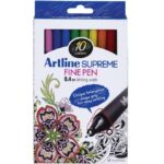 ARTLINE SUPREME 0.4MM FINE PEN 10PCS SET
