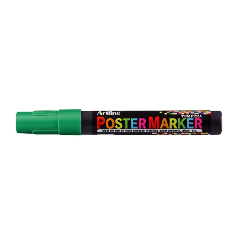 EPP-4GR.jpg ARTLINE POSTER MARKER 4 TEMPERA GREEN - Image 1
