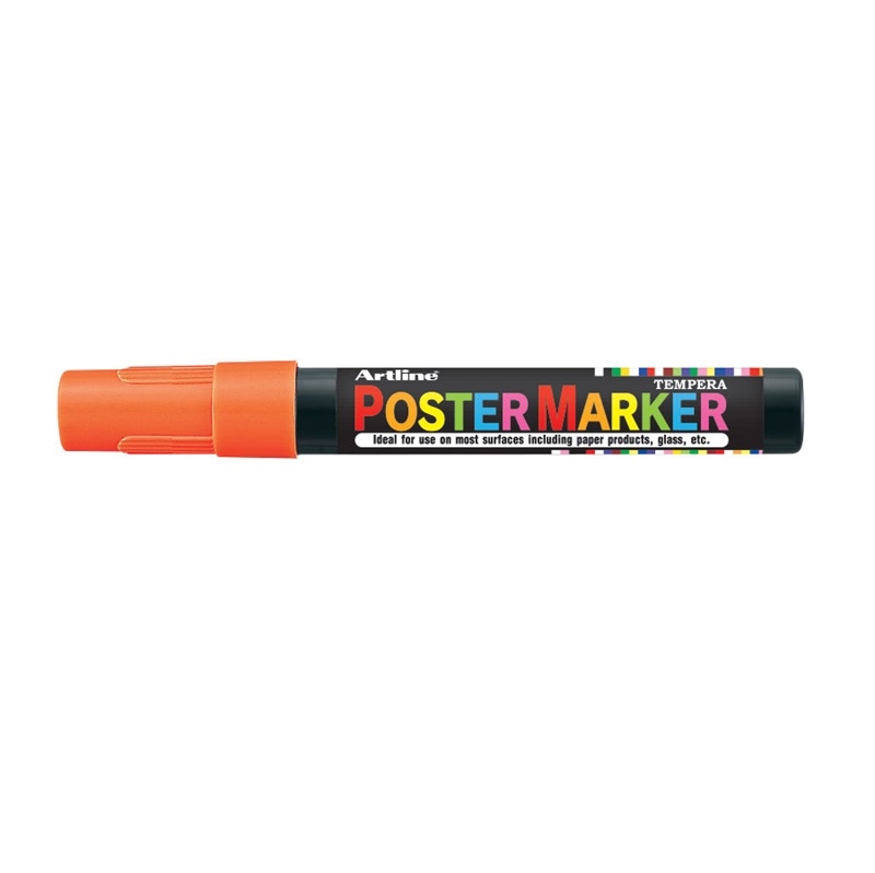 EPP-4OR.jpg ARTLINE POSTER MARKER 4 TEMPERA ORANGE - Image 1