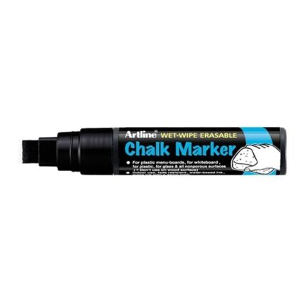 ARTLINE CHALK MARKER 12MM BLACK