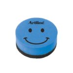 ARTLINE MAGNETIC WHITEBOARD ERASER SMILEY BLUE