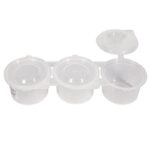 PLASTIC SMALL POTS X3 [3X75ML]