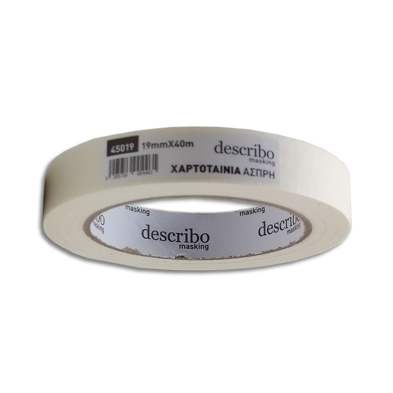 PT45019.jpg MASKING TAPE 19MMX40M DESCRIBO - Image 1