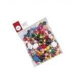 RAYHER WOODEN BEADS 75G MIXED
