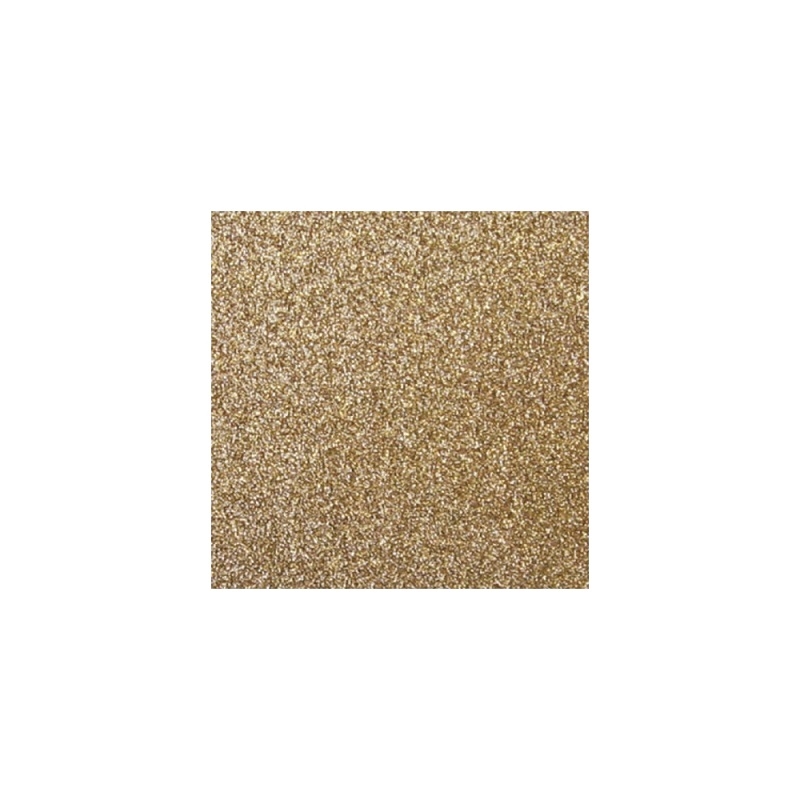 R79668617.jpg RAYHER SCRAPBOOK GLITTER CASHMERE GOLD CARD 200G 30.5X30.5CM - Image 1
