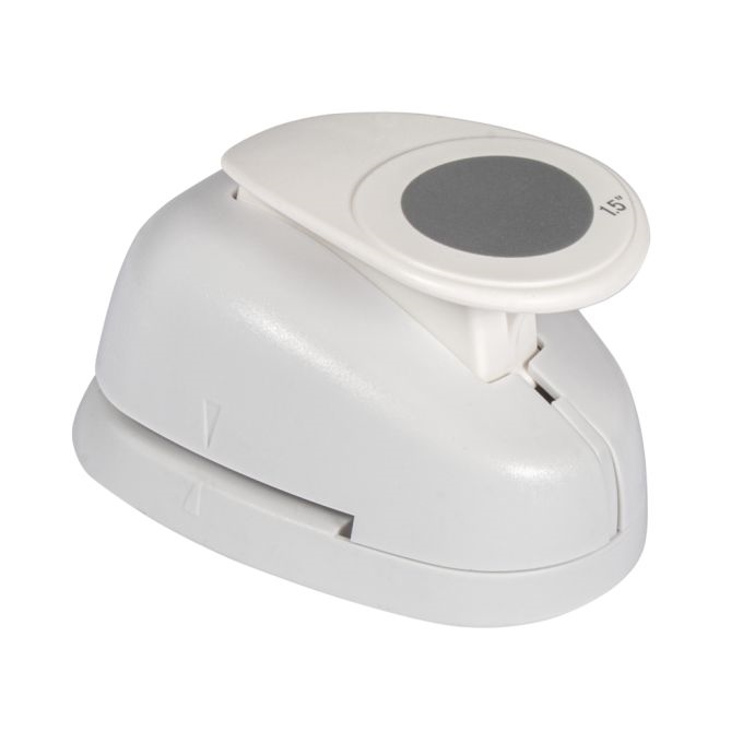 R8960400.jpg RAYHER MOTIVE PUNCHER ROUND D.3.81CM - Image 1