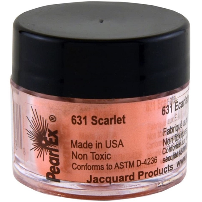 ARCO18030631.jpg JACQUARD PEARL EX POWDER PIGMENT 3G SCARLET - Image 1