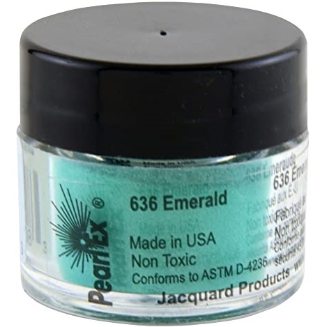 ARCO18030636.jpg JACQUARD PEARL EX POWDER PIGMENT 3G EMERALD - Image 1