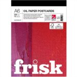 FRISK OIL PAD A6 300G 12SH POSTCARDS