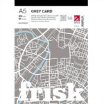 FRISK GREY CARD PAD A5 300G 20SH