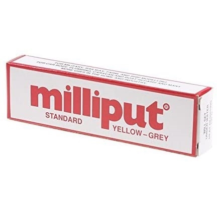 ARCO90300001.jpg MILLIPUT EPOXY PUTTY 113.4G YELLOW/GREY - Image 1