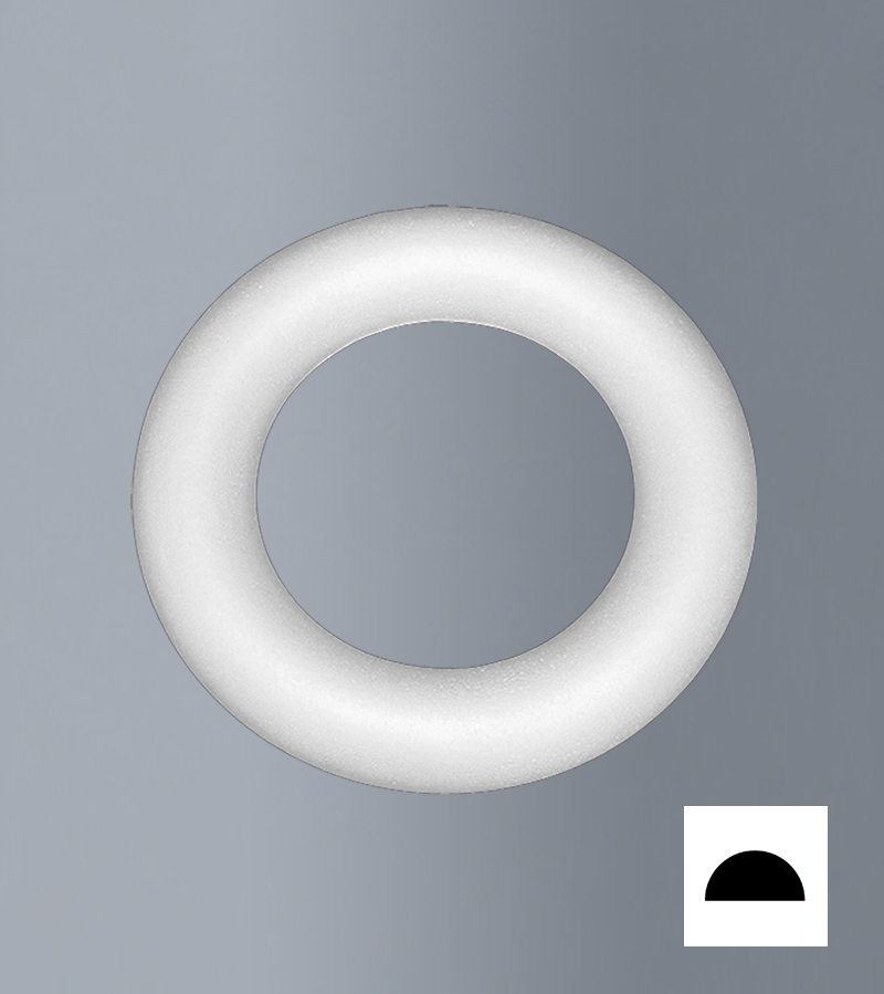 BVOCPT15U.jpg STYROFOAM FLAT RING D.15CM - Image 1