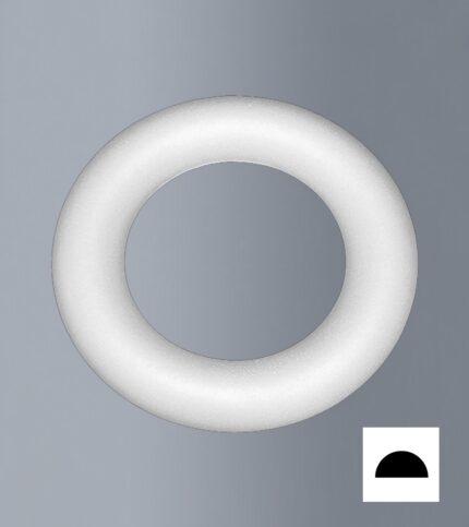 STYROFOAM FLAT RING D.22CM