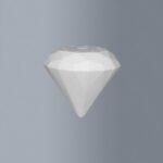 STYROFOAM DIAMOND D.8CM