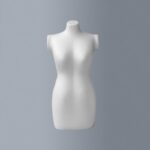 STYROFOAM TORSO WOMAN H.35CM