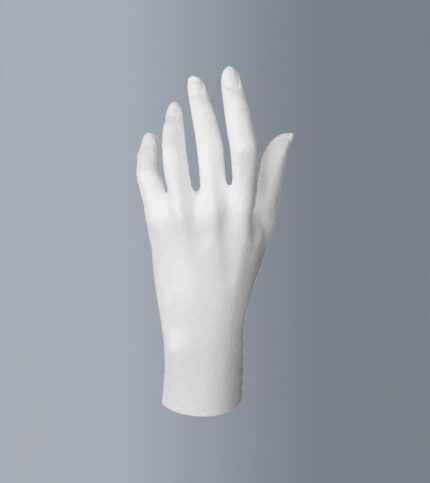 STYROFOAM HAND WOMAN 9.5CM [LEFT]