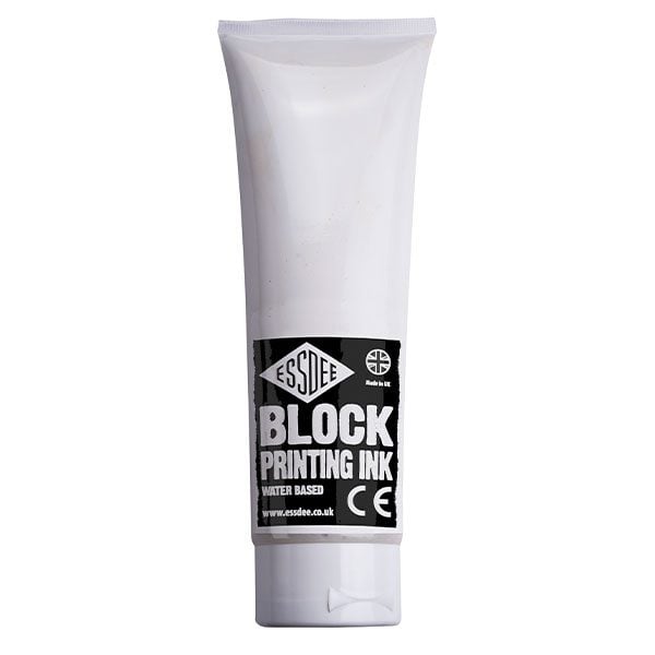 EACLPI.12.jpg ESSDEE BLOCK PRINTING LINO INK 300ML WHITE - Image 1