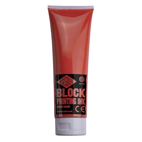 EACLPI.18.jpg ESSDEE BLOCK PRINTING LINO INK 300ML VERMILLION - Image 1