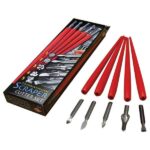 ESSDEE SCRAPER CUTTER + HANDLE SET [5PCS]
