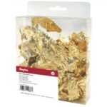 RAYHER DECO METAL FLAKES 1G GOLD