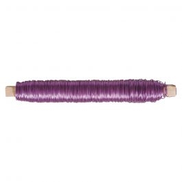 R24112310.jpg RAYHER FLORISTS WIRE D.0.55MM 100G ORCHID - Image 1