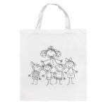 RAYHER COTTON BAG 38X42CM KINDERGARDEN