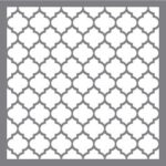 RAYHER STENCIL 30.5X30.5CM HONEYCOMB CLASSIC