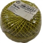 RAYHER DECO COTTON CORD 1MM/20M LIGHT GREEN