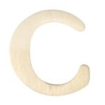 RAYHER WOODEN LETTER 4CM C
