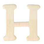 RAYHER WOODEN LETTER 4CM H