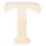 RAYHER WOODEN LETTER 4CM T