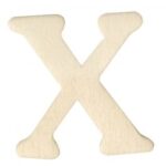 RAYHER WOODEN LETTER 4CM X