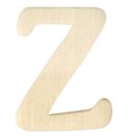 RAYHER WOODEN LETTER 4CM Z