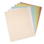 RAYHER SHRINKING PLASTIC FOIL 262X202MM 6PCS PASTEL COLOURS