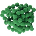 RAYHER POMPONS 15MM 60PCS GREEN