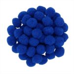 RAYHER POMPONS 20MM 50PCS DARK BLUE
