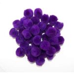 RAYHER POMPONS 20MM 50PCS PURPLE