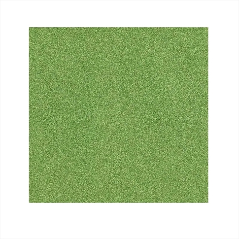 R79668412.jpg RAYHER SCRAPBOOK GLITTER MAY GREEN CARD 200G 30.5X30.5CM - Image 1