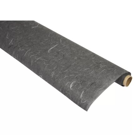 RAYHER MULBERRY JAPANESE PAPER ROLL 0.7X1.5M DARK GREY