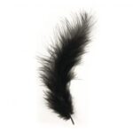 RAYHER FLUFFY FEATHER 10-15CM 15PCS BLACK