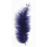 RAYHER FLUFFY FEATHER 10-15CM 15PCS DARK BLUE