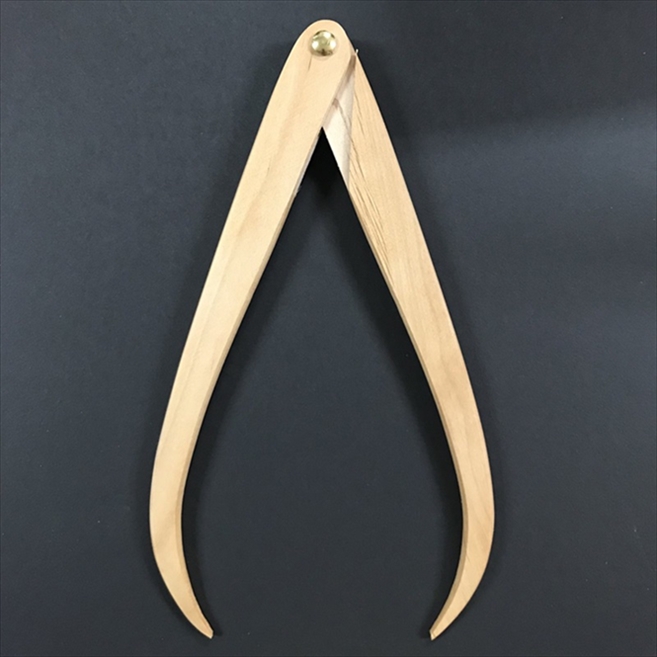 TXCS444.jpg TEXMEN WOODEN CALIPERS 10IN - Image 1