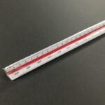 TEXMEN PLASTIC TRIANGULAR SCALE 30CM