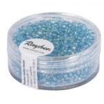 RAYHER ROCAILLES TRANSPARENT D.2MM 17G TURQUOISE